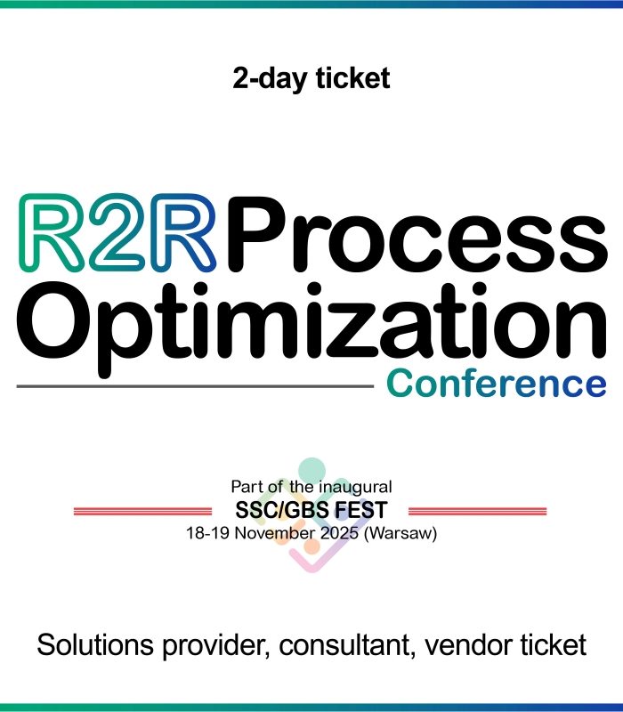 R2R conference vendor ticket_SSC-GBS FEST Warsaw 2025_connect-minds